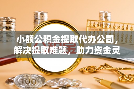 竹田小额公积金提取代办公司，解决提取难题，助力资金灵活使用