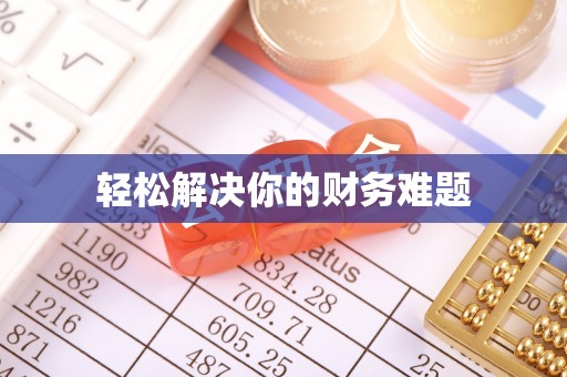 竹田轻松解决你的财务难题