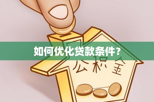 竹田如何优化贷款条件？