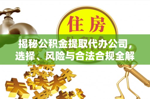竹田揭秘公积金提取代办公司，选择、风险与合法合规全解析