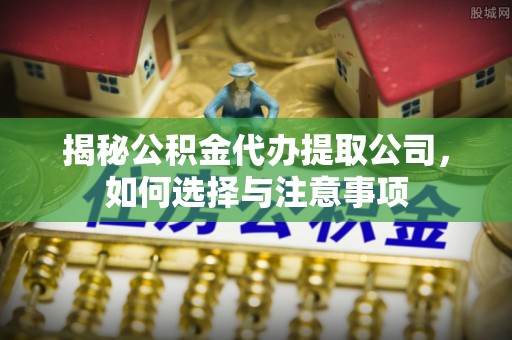 竹田揭秘公积金代办提取公司，如何选择与注意事项