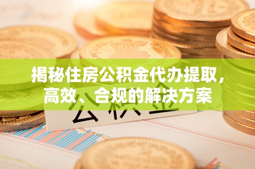 竹田揭秘住房公积金代办提取，高效、合规的解决方案