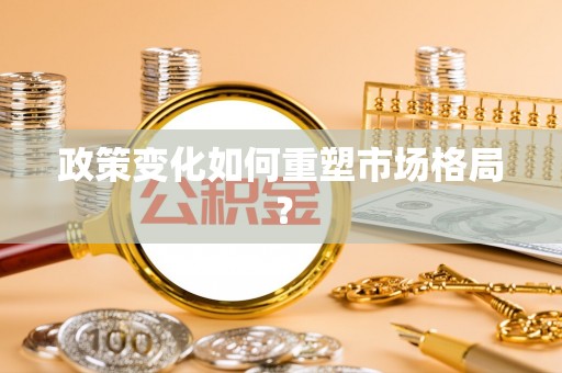 竹田政策变化如何重塑市场格局？
