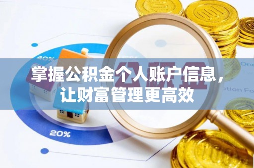 竹田掌握公积金个人账户信息，让财富管理更高效