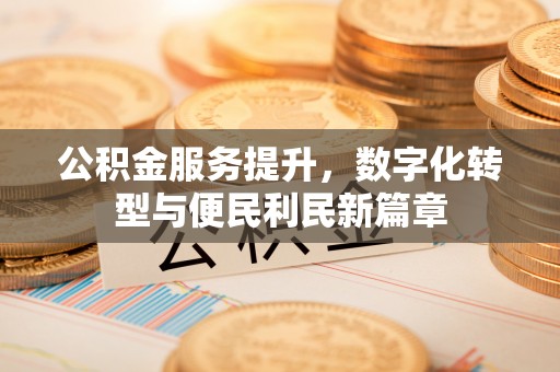 竹田公积金服务提升，数字化转型与便民利民新篇章