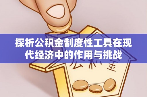 竹田探析公积金制度性工具在现代经济中的作用与挑战