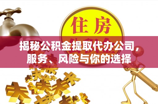 竹田揭秘公积金提取代办公司，服务、风险与你的选择