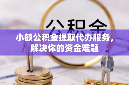 竹田小额公积金提取代办服务，解决你的资金难题