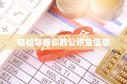 竹田轻松掌握你的公积金信息